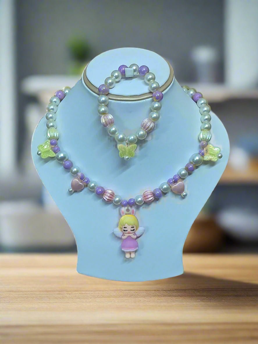 20250622_203653_f60c27ed-8412-4332-9569-e075f5962fed Purple Beads Necklace and Bracelet Set for Girls | GARIMAS