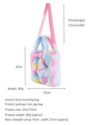 Garimas- Unicorn Toddler Bag Princess Cute Crossbody Handbags Gift for Girls (Pink-Multi) Amazon.in: Shoes & Handbags