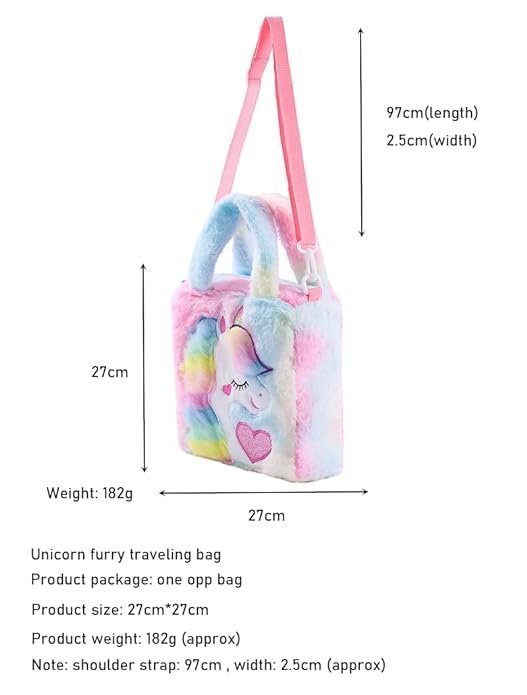 Version 1.0.0 Garimas- Unicorn Toddler Bag Princess Cute Crossbody Handbags Gift for Girls (Pink-Multi) Amazon.in: Shoes & Handbags