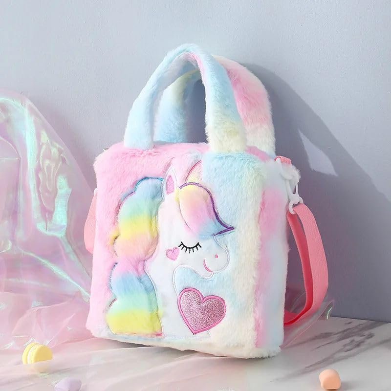 Version 1.0.0 Garimas- Unicorn Toddler Bag Princess Cute Crossbody Handbags Gift for Girls (Pink-Multi) Amazon.in: Shoes & Handbags